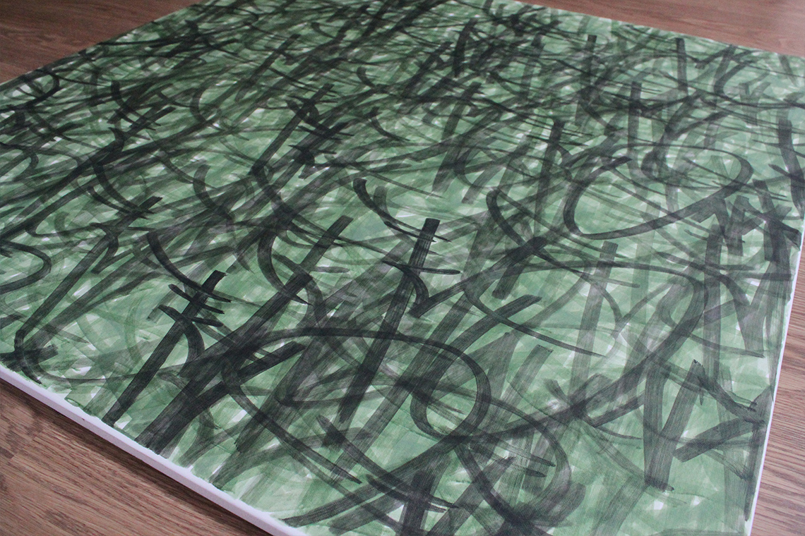 Toile graffiti art contemporain